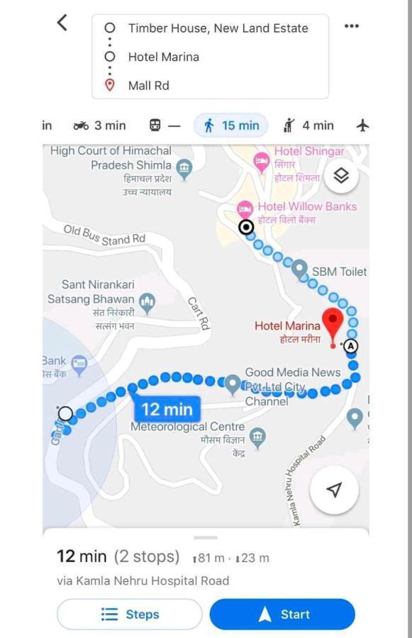 Mountain Zest-Simla Royale Near Mall Road-Free Pickup From Railway Station Simla Εξωτερικό φωτογραφία